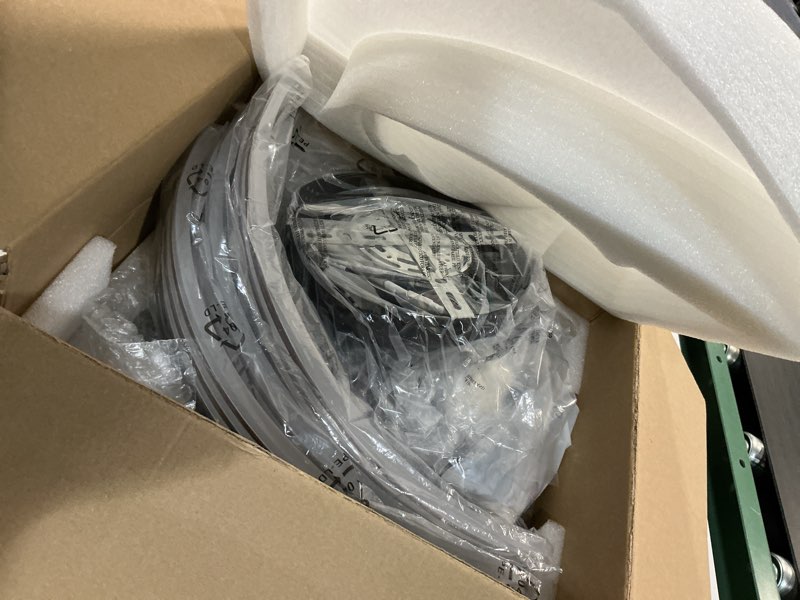 Condition photo showing New/Like New for zmishibo low profile ceiling fans with lights and remote, 20 inch flush mount ceiling fan with light, 3000k-6000k dimmable fandelier led fan light, 6 wind speeds brown ceiling fans for bedroom brown 20 inch