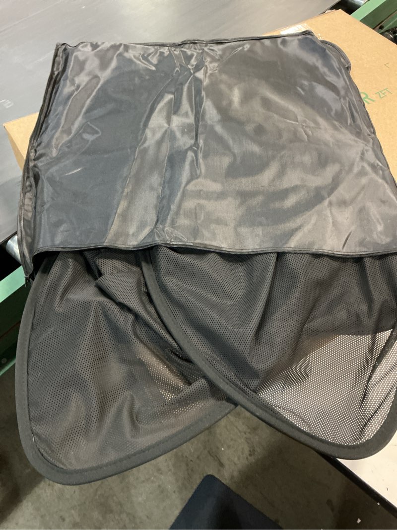 Condition photo showing Good Condition for Lightweight One Piece Mesh Tesla Sunshade Roof (2020-2025) Glass Roof Sunshade for Model Y,Easy Install with Clips, Foldable & Storage Bag UV Blocking Car Shade Model Y Accessories Model Y 2020-2025 Black Mesh(one-piece)