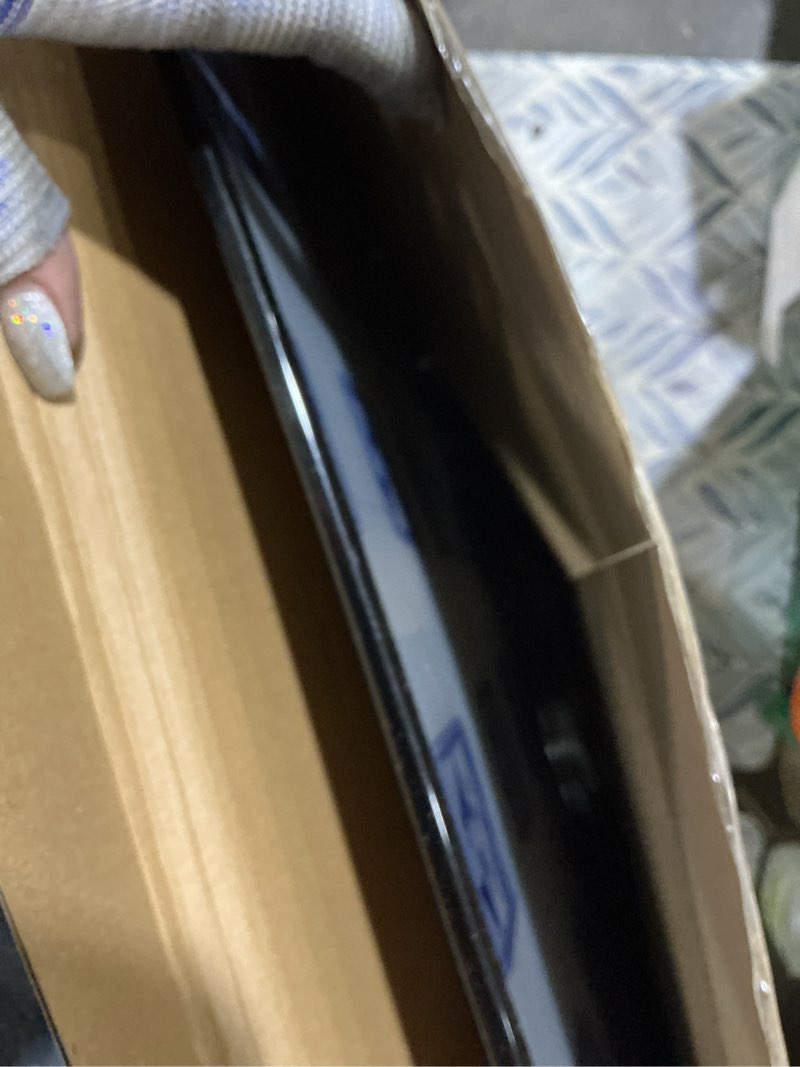Condition photo showing Good Condition for americanflat 24x36 poster frame with polished front cover - slide-in photo frame with buildable molding - fusion collection - picture frames for wall display - black 1 pack 24x36 black
