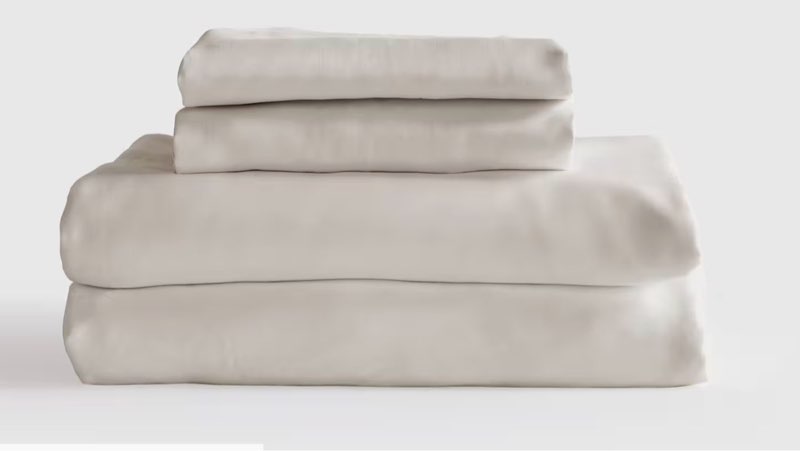 quince bamboo sheet set, king/cal king