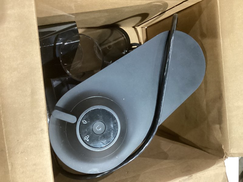 Condition photo showing As Is for Nespresso Vertuo Pop+ Coffee and Espresso Machine by De'Longhi, Liquorice Black Machine Only Liquorice Black