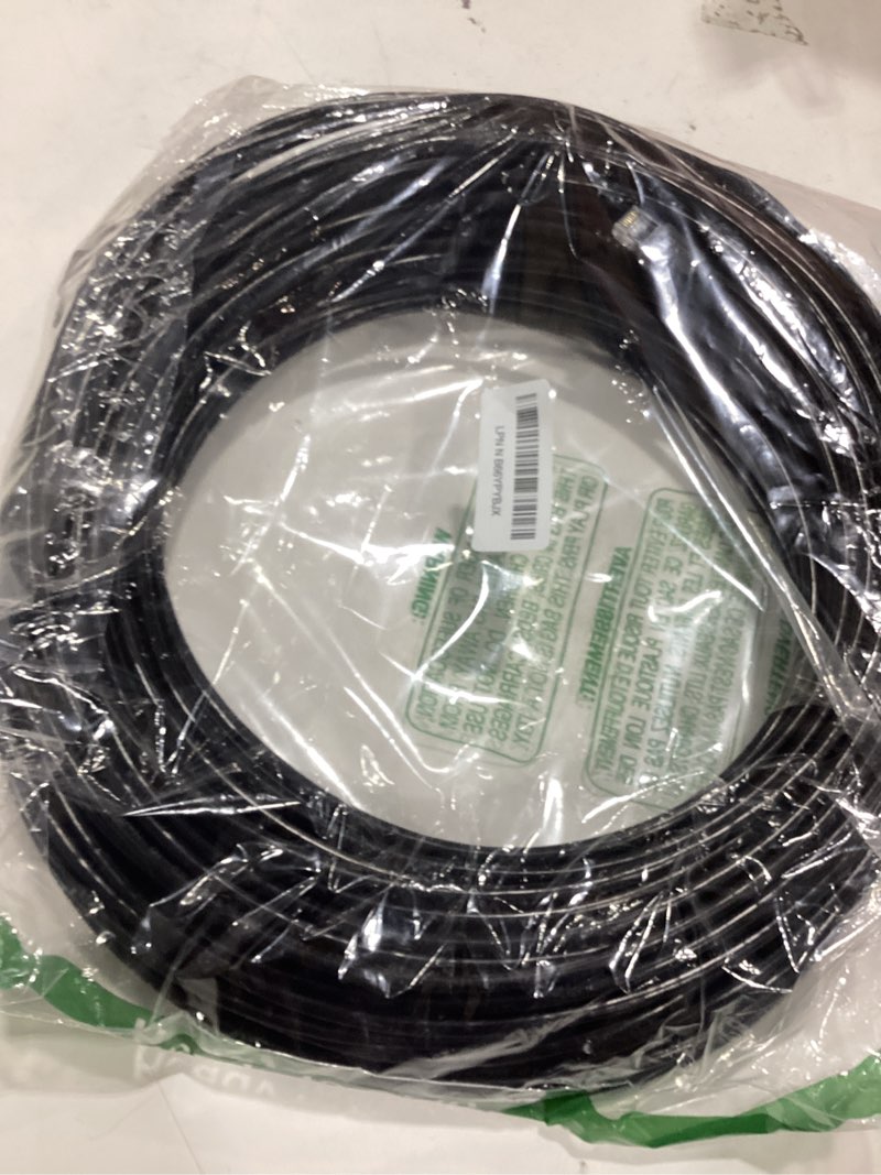 Condition photo showing As Is for phone line conection wire
