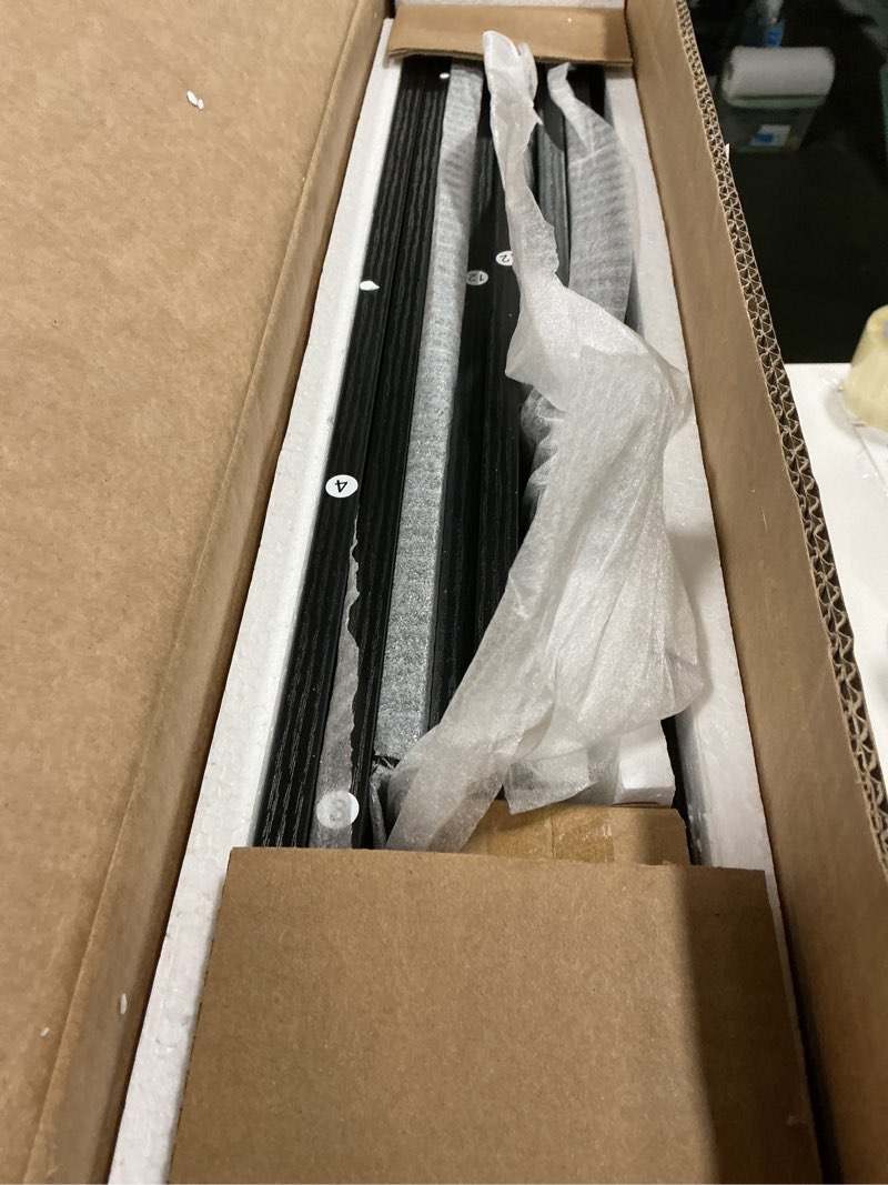 Condition photo showing Good Condition for Bamjoy Black Nightstand with 3 Drawers, Beside Table with Drawers for Bedroom, Small Side Table Storage Cabinet 3 Drawer Night Stand for Home Office, 18.0W x 14.0D x 24.8H Inches