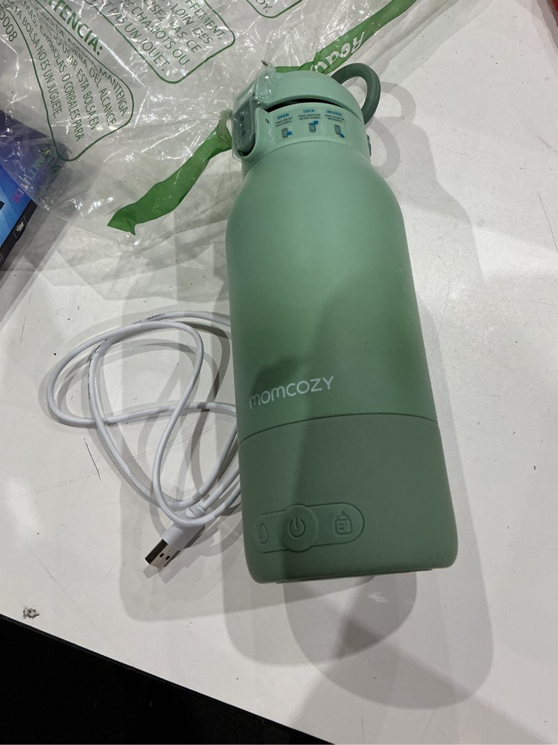 Condition photo showing New/Like New for momcozy portable milk warmer for travel & momcozy 22oz portable breast milk cooler for outdoor