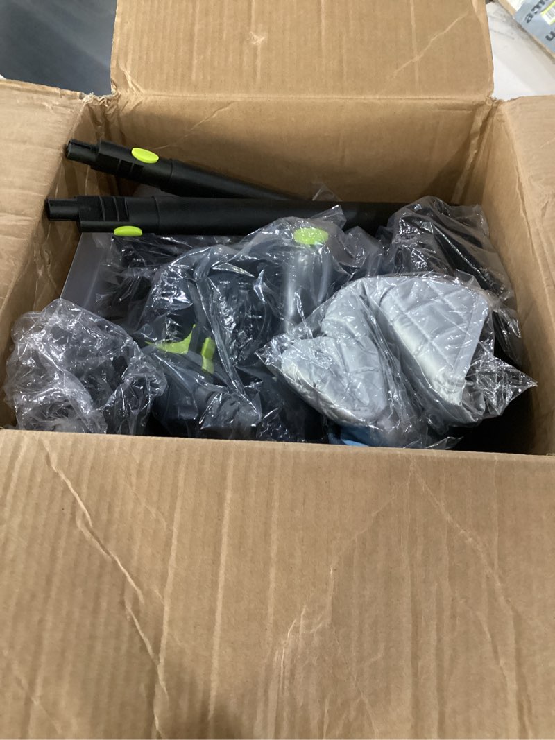 Condition photo showing Good Condition for not tested**** heavy-duty steam cleaner for home, 1500w high pressure | multipurpose steamer for cleaning with 22 accessories for tile, grout, hardwood floors, bathroom, kitchen & car detailing