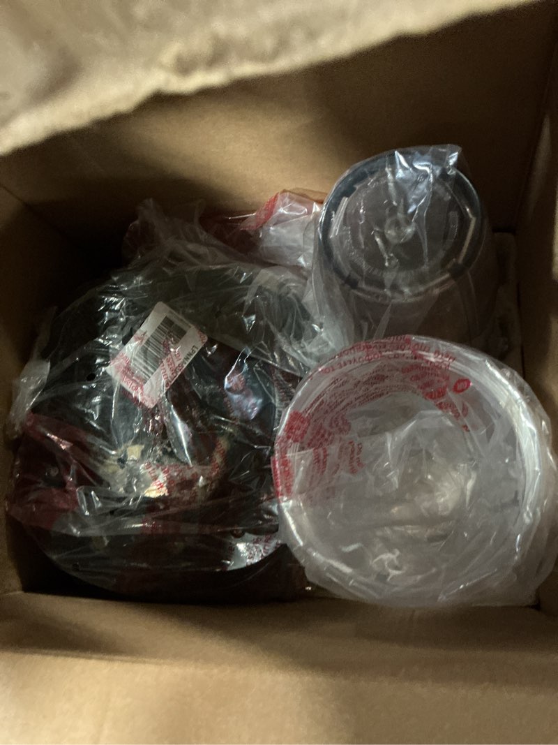 Condition photo showing As Is for ninja blenders for kitchen | smoothie blender, mixer, grinder - premium blending performance for sauces, frozen drinks, and more | 1200 peak watt motor | ss101 foodi personal smoothie maker