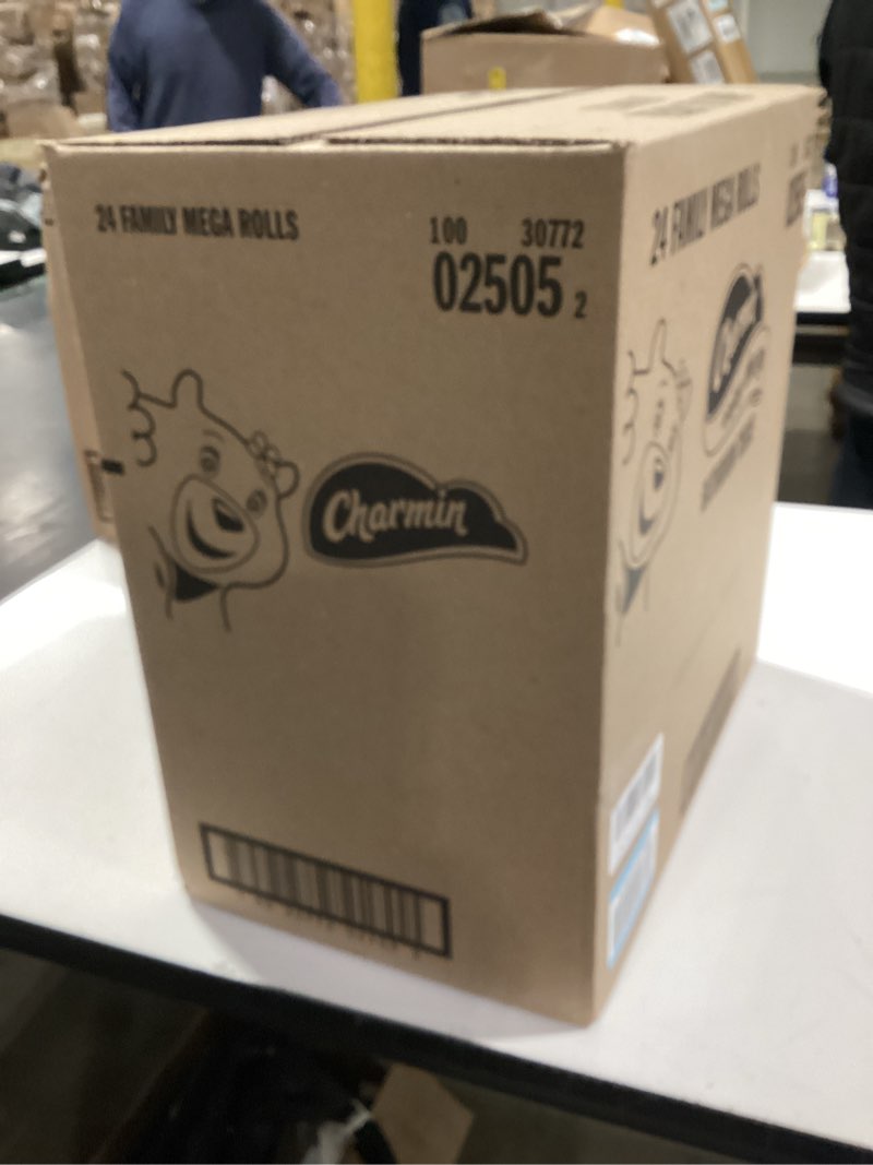 Condition photo showing New/Like New for charmin ultra gentle toilet paper, 6 count (pack of 4), total 24 mega rolls = 96 regular rolls 231 sheet (pack of 24)
