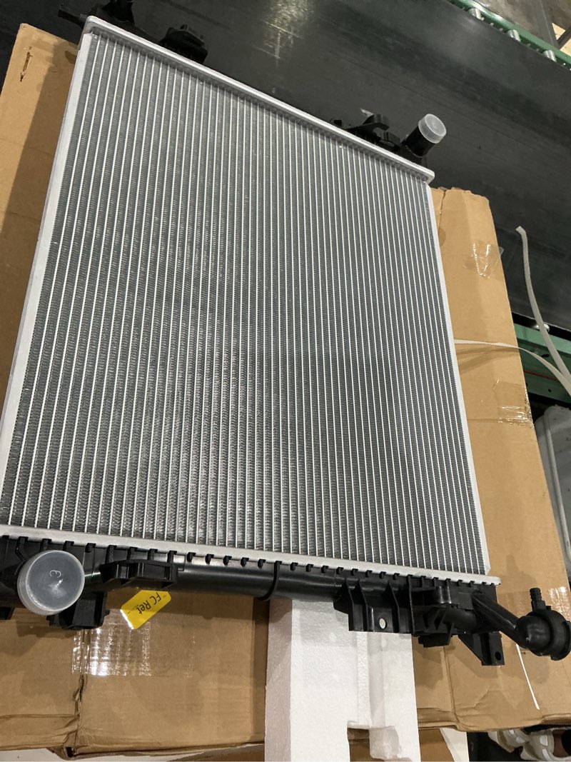 Condition photo showing As Is for (((don’t recognize for which car)))radiator  for car ,1pack