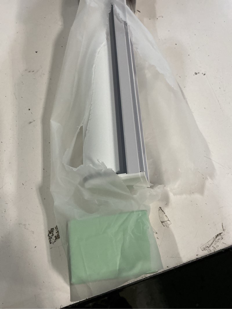 Condition photo showing Good Condition for aosky cordless roller shades blackout blinds for windows room darkening rolled up shades with spring system, uv protection window shades door blinds for home and office (31.5" w x 72" h, white) 31.5"w x 72"h white