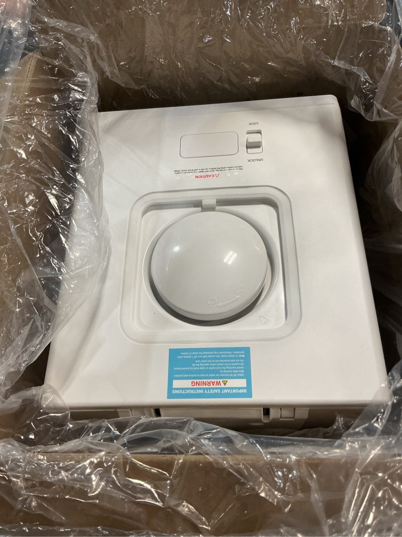 Condition photo showing As Is for Stainless Steel Humidifier, 3L Warm Mist Humidifier, Easy Clean with Warm Steam Humidifier, Healthy Air Mist Humidifiers for Bedroom Living Room, with Sleep Mode and Auto-off Setting 3LWhite