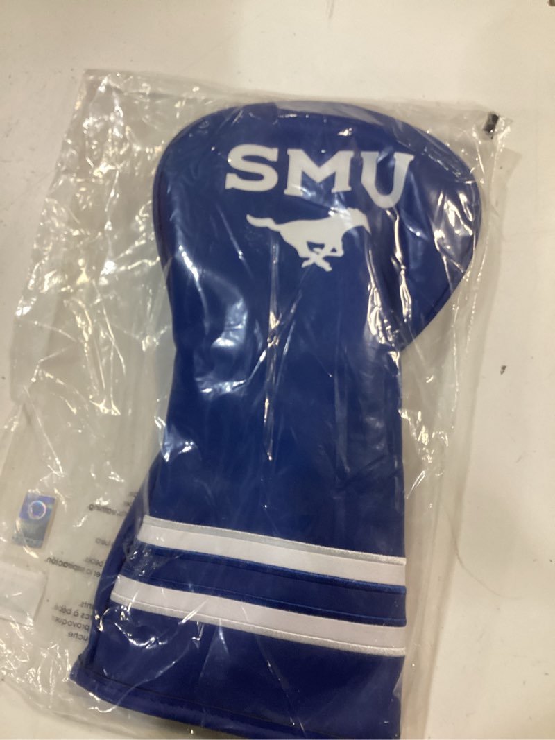 Condition photo showing New/Like New for Team Golf NCAA Southern Methodist Vintage Driver Headcover - Printed Team Golf NCAA Vintage Driver G