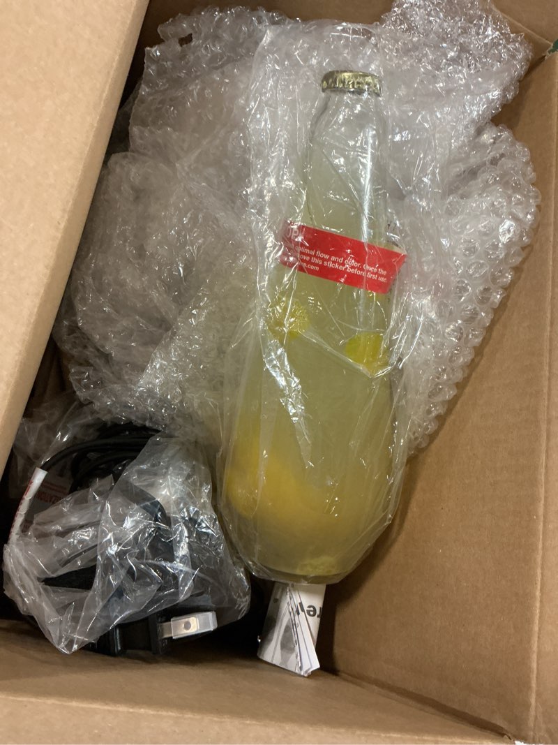 Condition photo showing Good Condition for lava® lamp - 14.5'' vinyl record grooved base - the original motion light - yellow wax and orange liquid - item #2017