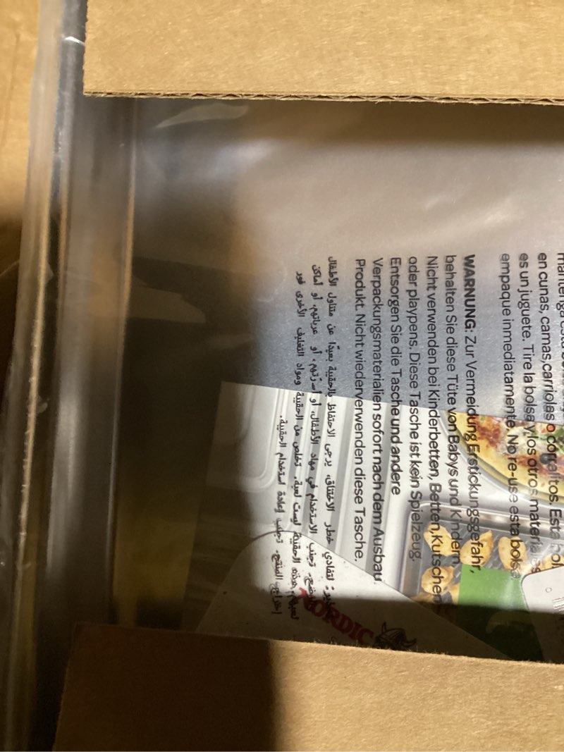 Condition photo showing New/Like New for Nordic Ware Naturals Half Sheet Set - USA Made Aluminum Commercial Quality Sheet Pan for Baking or Roasting, Encapsulated Galvanized Steel Rim Prevents Warping, 2pk Half + Lid