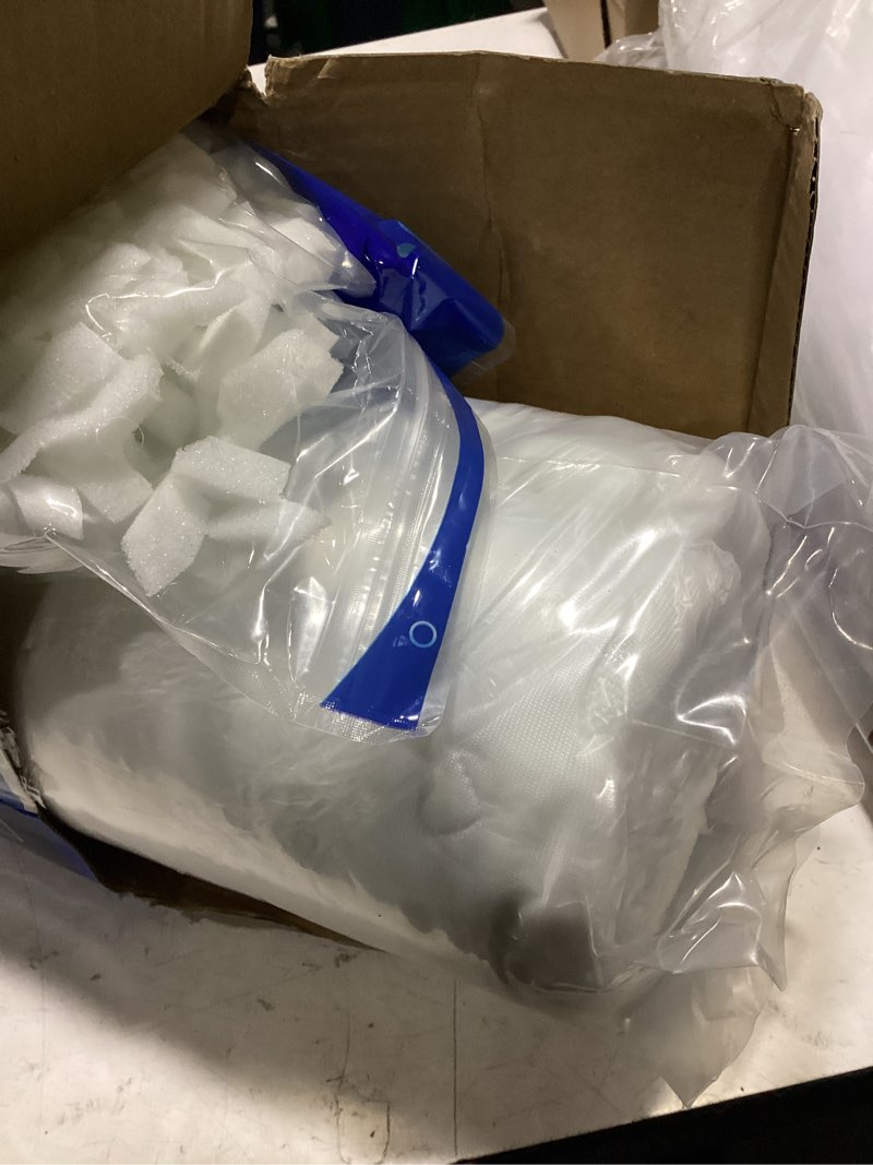 Condition photo showing Good Condition for side sleeper pillows for neck & shoulder comfort - ergonomic curved crescent design, adjustable shredded memory foam, cooling & soft cover, extra fill included, queen size
