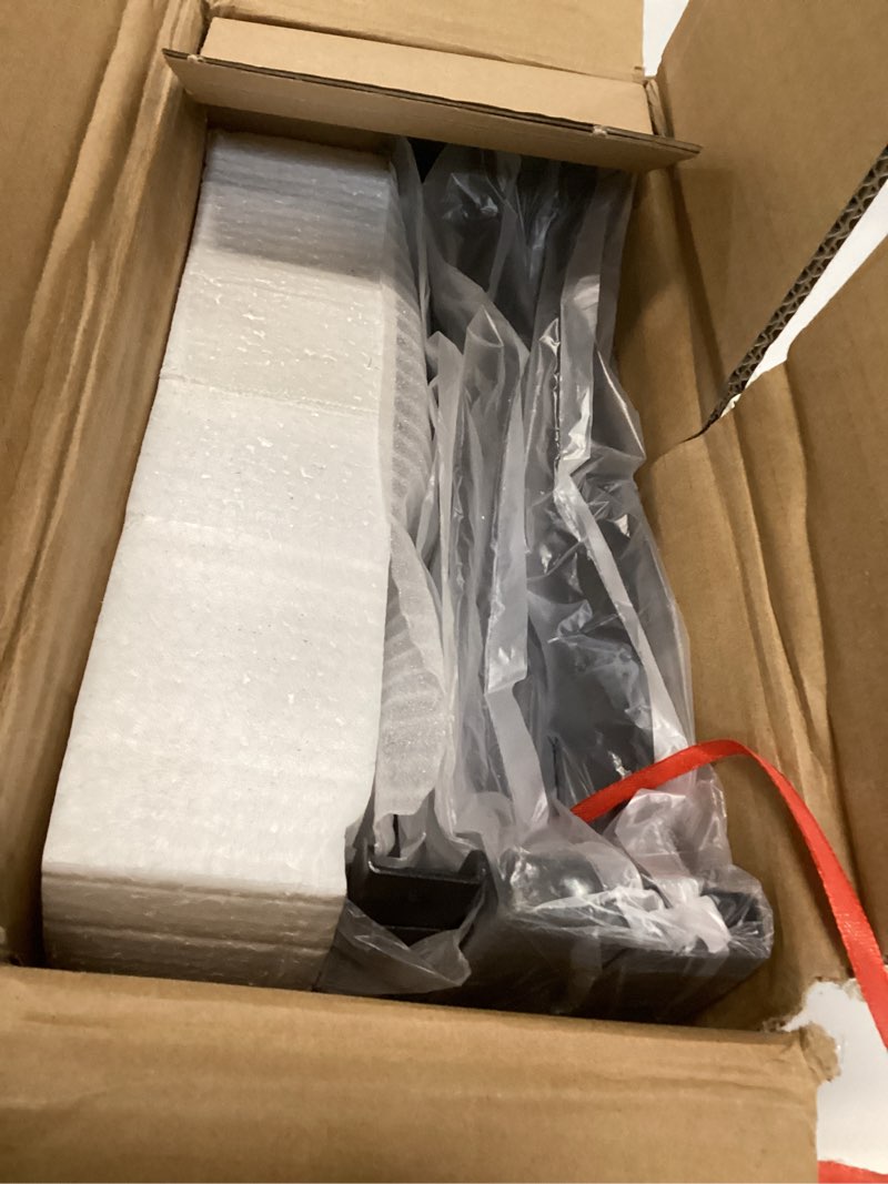 Condition photo showing Good Condition for BON AUGURE Industrial Bookshelf, Etagere Bookcases and Book Shelves 5 Tier, Rustic Wood and Metal Shelving Unit (Dark Gray Oak) Grey Oak