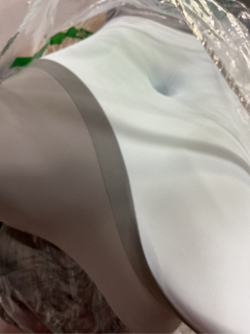 Condition photo showing Good Condition for Cervical Pillow for Neck Pain Relief, Ergonomic Pillow for Sleeping, Neck Support Bed Pillows, Orthopedic Contour Cooling Pillow for Side Back Stomach Sleepers,Memory Foam Pillows with Pillowcase Blue&grey