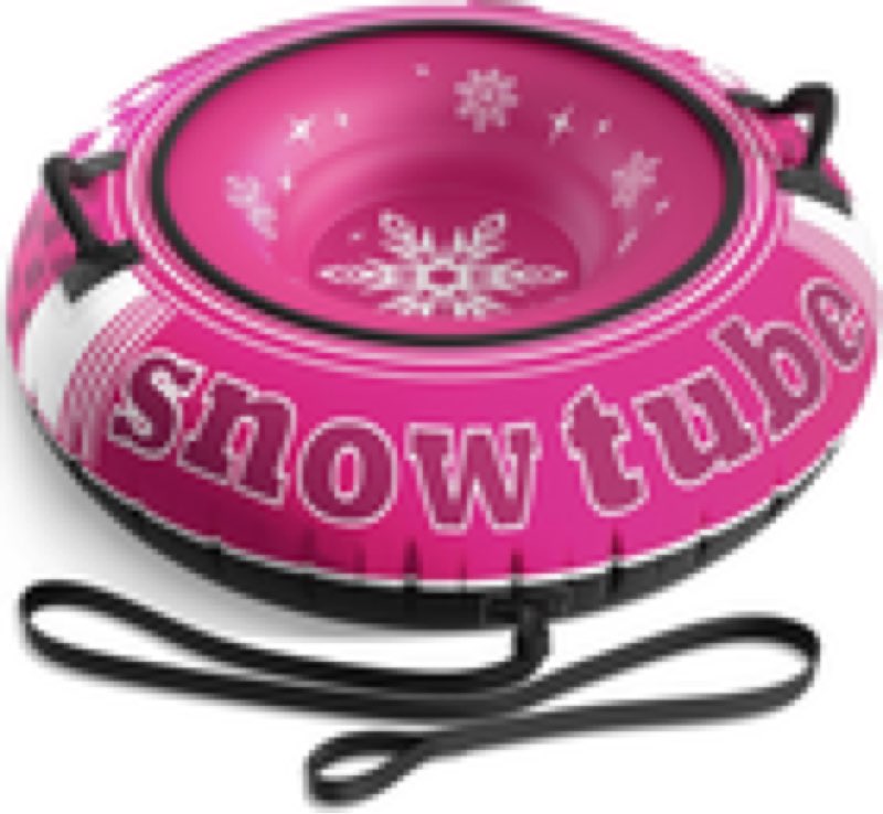 Jasonwell Inflatable Snow Tube Sled - Heavy Duty Snow
