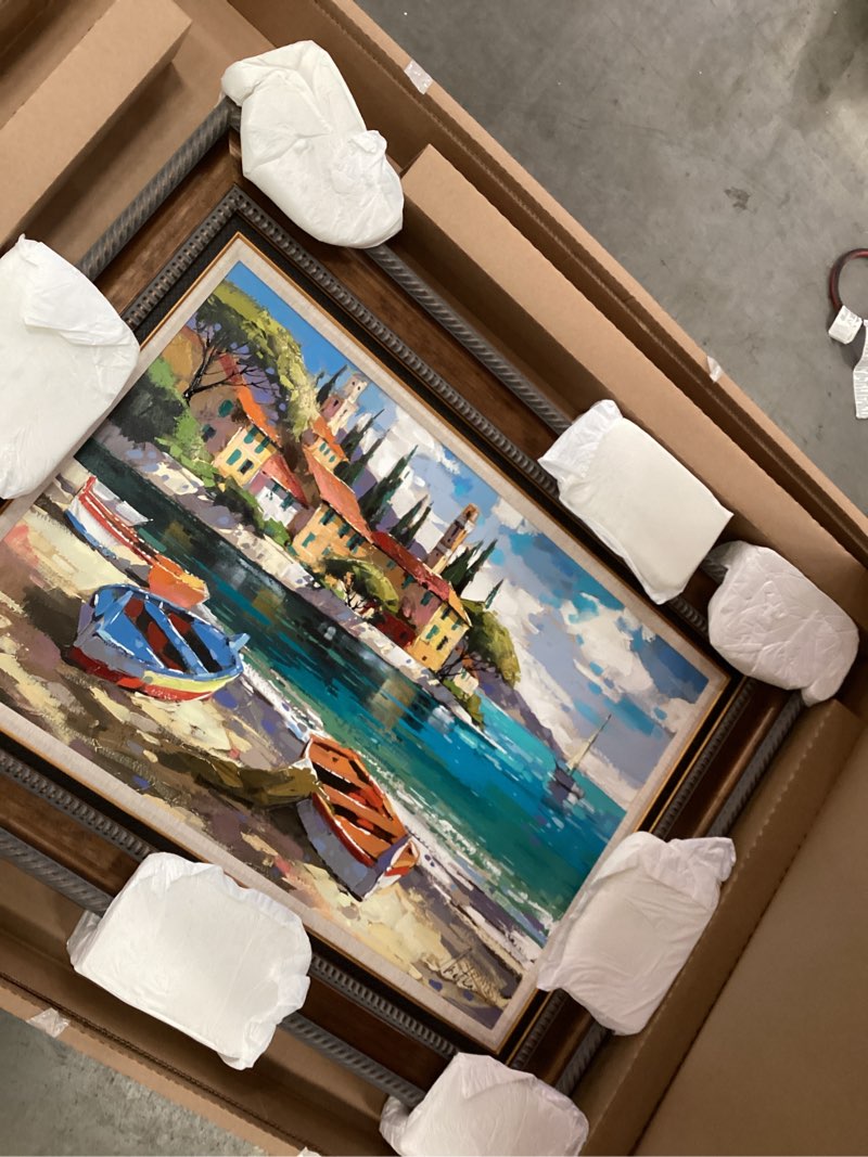Framed painting 