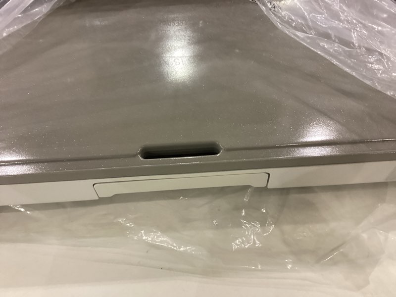 Condition photo showing Good Condition for bella 10" x 20" Electric Griddle with EverGood™ Ceramic Nonstick Coating, Removable Temperature Probe, Dishwasher-Safe Drip Tray & Cool Touch Handles, Cook up to 10 Eggs, 1500 Watt, Oatmilk 10" x 20" Oatmilk