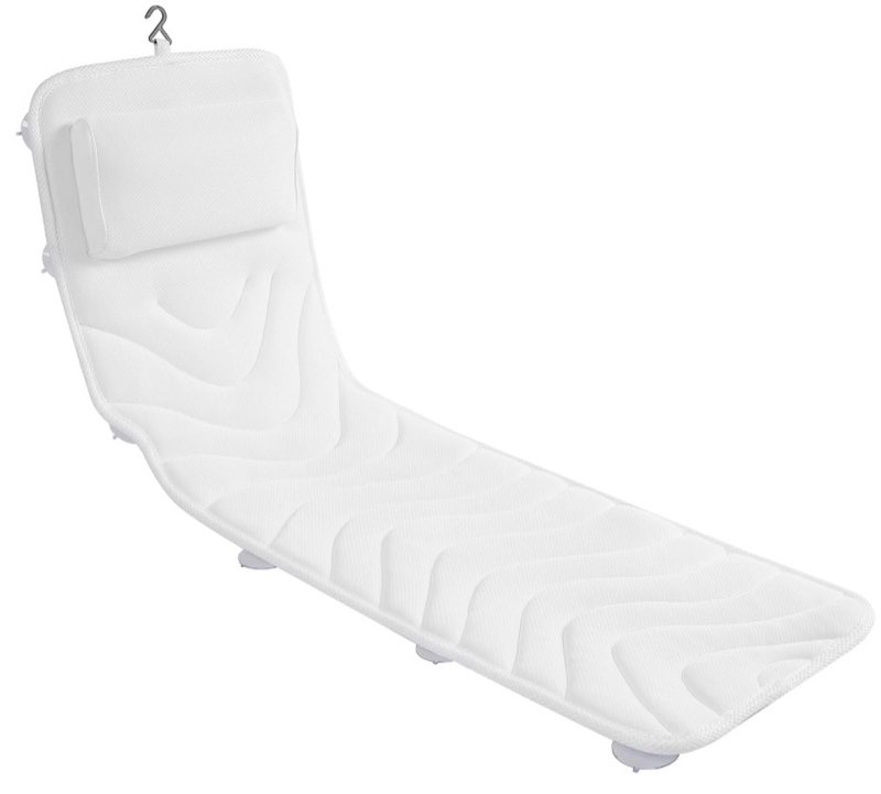 full body bath pillow for bathtub, non-slip bath pillows for tub, spa bathtub pillow cushion