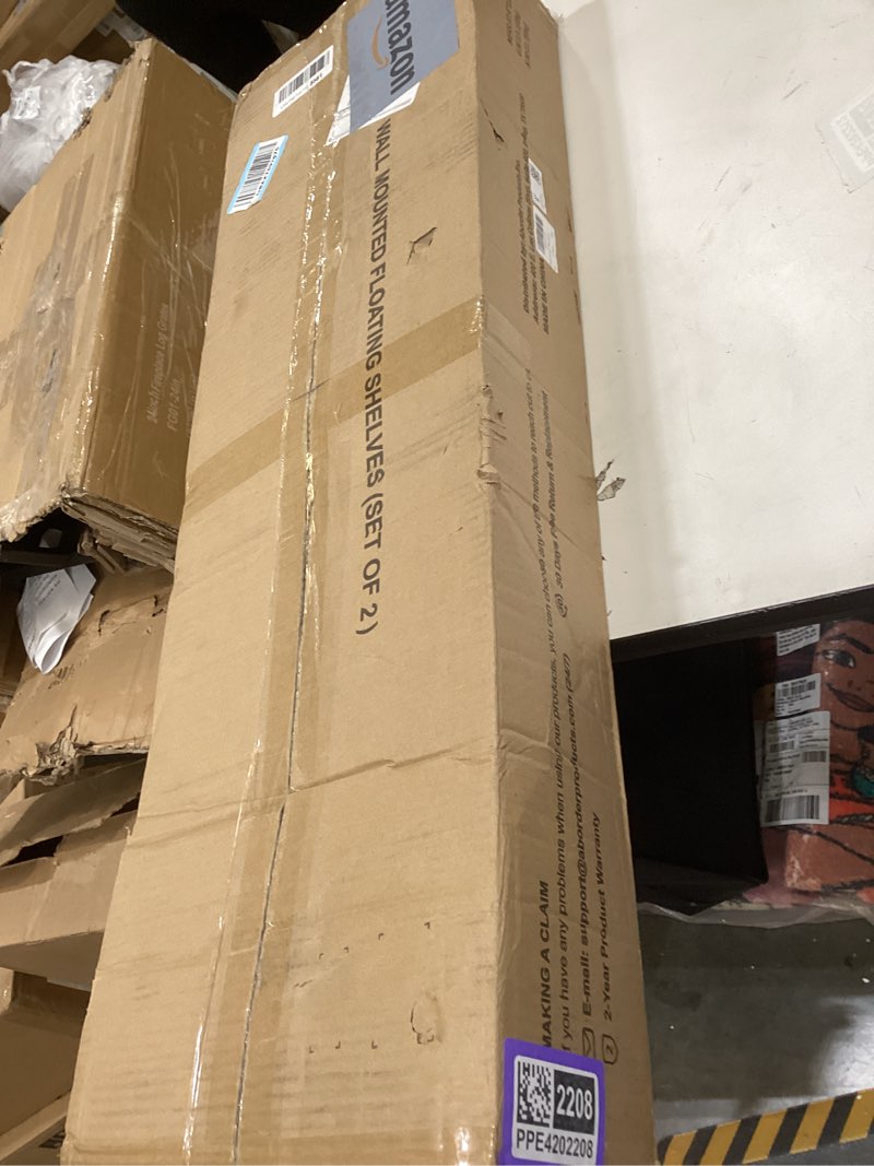 Condition photo showing Good Condition for wall mounted floating shelves