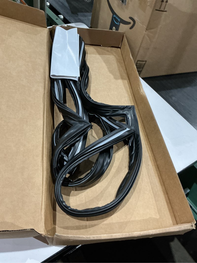Condition photo showing Good Condition for upgraded 242193212 refrigerator fresh food door gasket compatible with frigidaire refrigerator parts replace 3513466, ap5806924 for kenmore fridge door seal replacement -41.9" x 28.6"