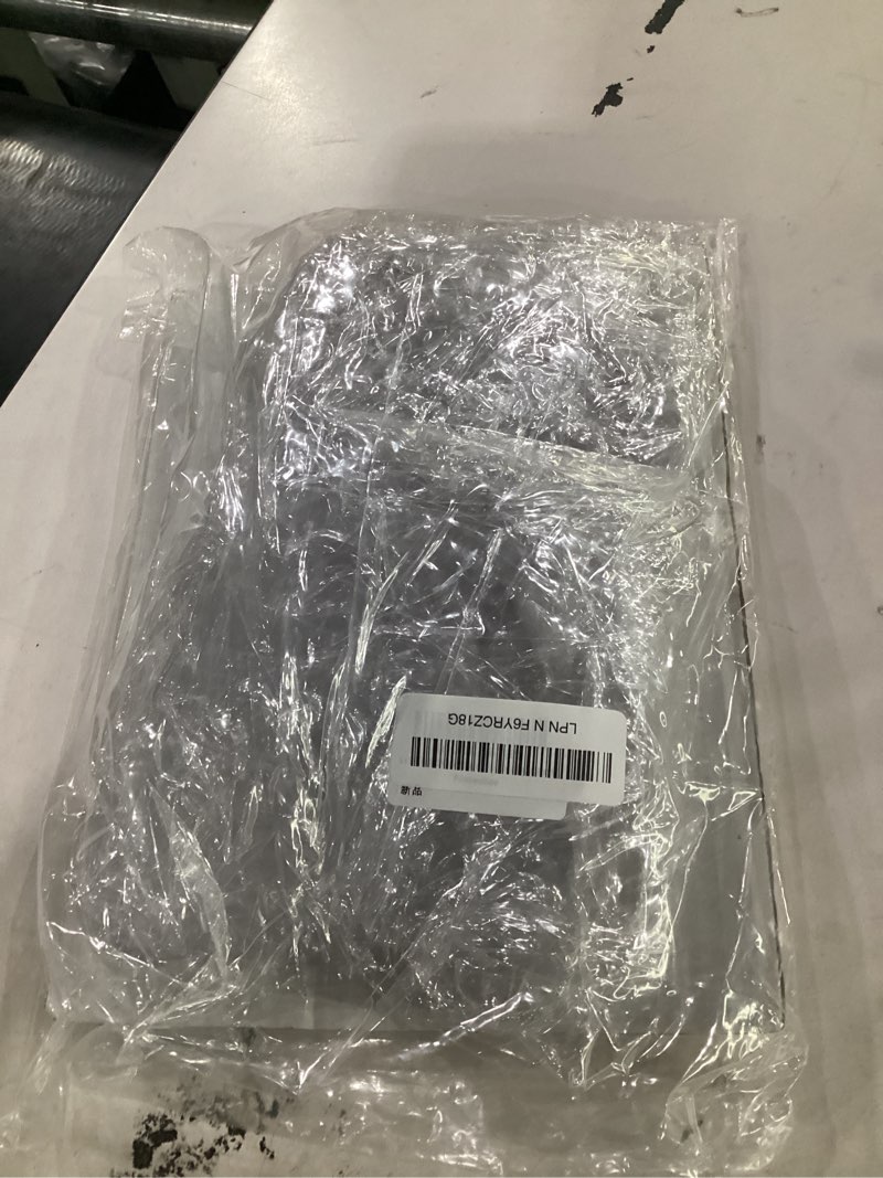 Condition photo showing Good Condition for liberecoo clear round fitted vinyl tablecloth for 49-56" diameter tables - heavy duty elasticized table cover elastic edged plastic table cloth protector 56" (round)