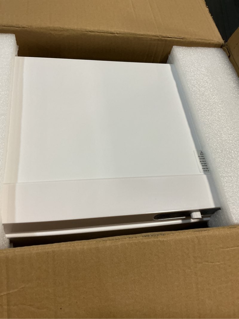 Condition photo showing New/Like New for SFANSPA Hot Towel Warmer for Spa,2-in-1 Thermostatic Towel Heater,23L Large Capacity with Quick and All-Round Heating for Facial SPA,Beauty Salon,Esthetician and Bathroom White