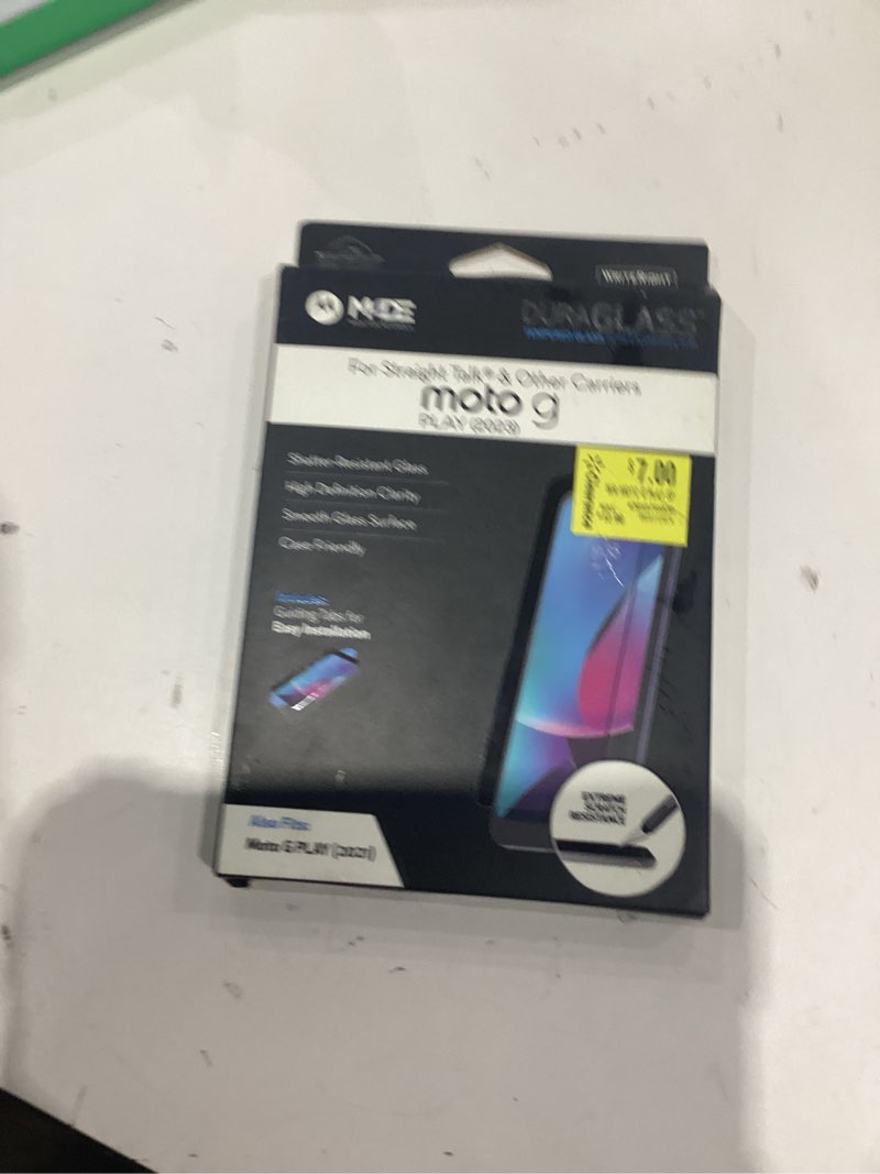 Condition photo showing Good Condition for duraglass tempered glass screen protector for moto g play (2023  2021)