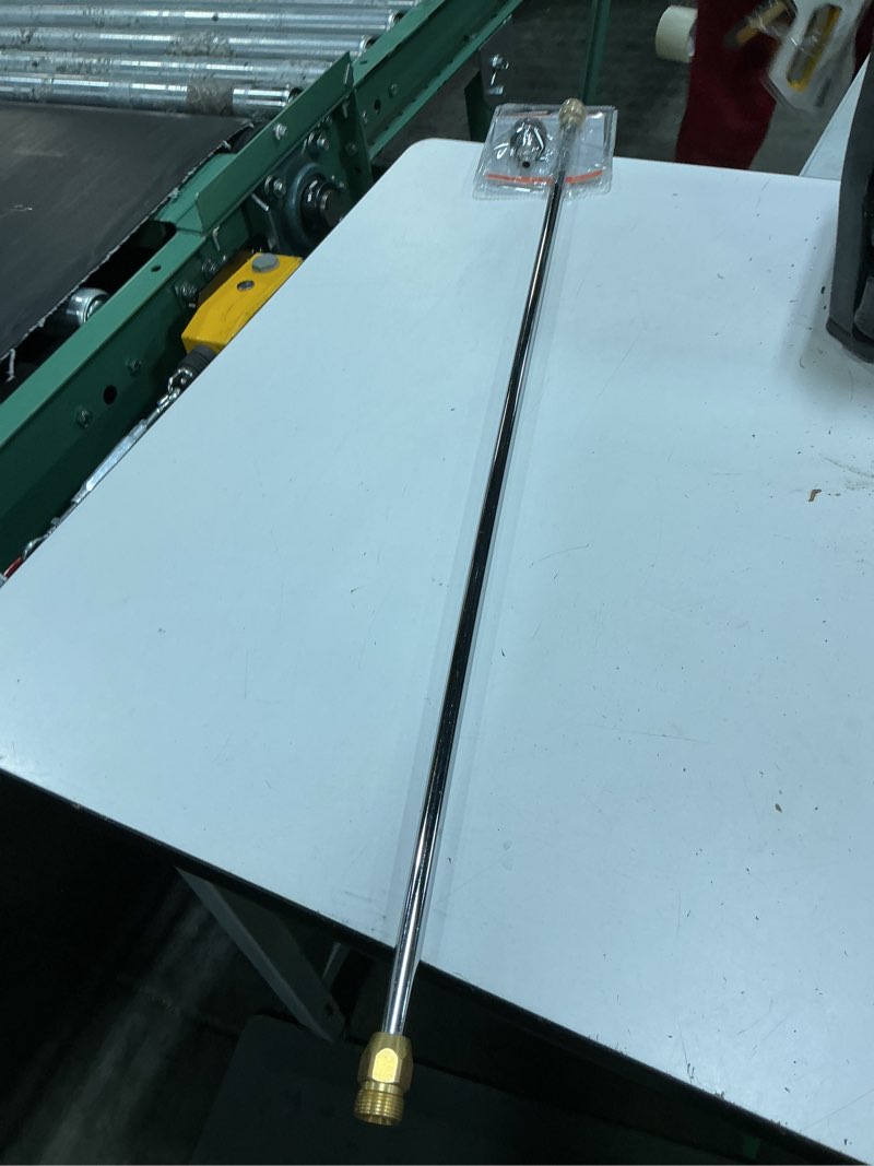 Condition photo showing As Is for powercare 36 in. wand with 1/4 in. qc coupler