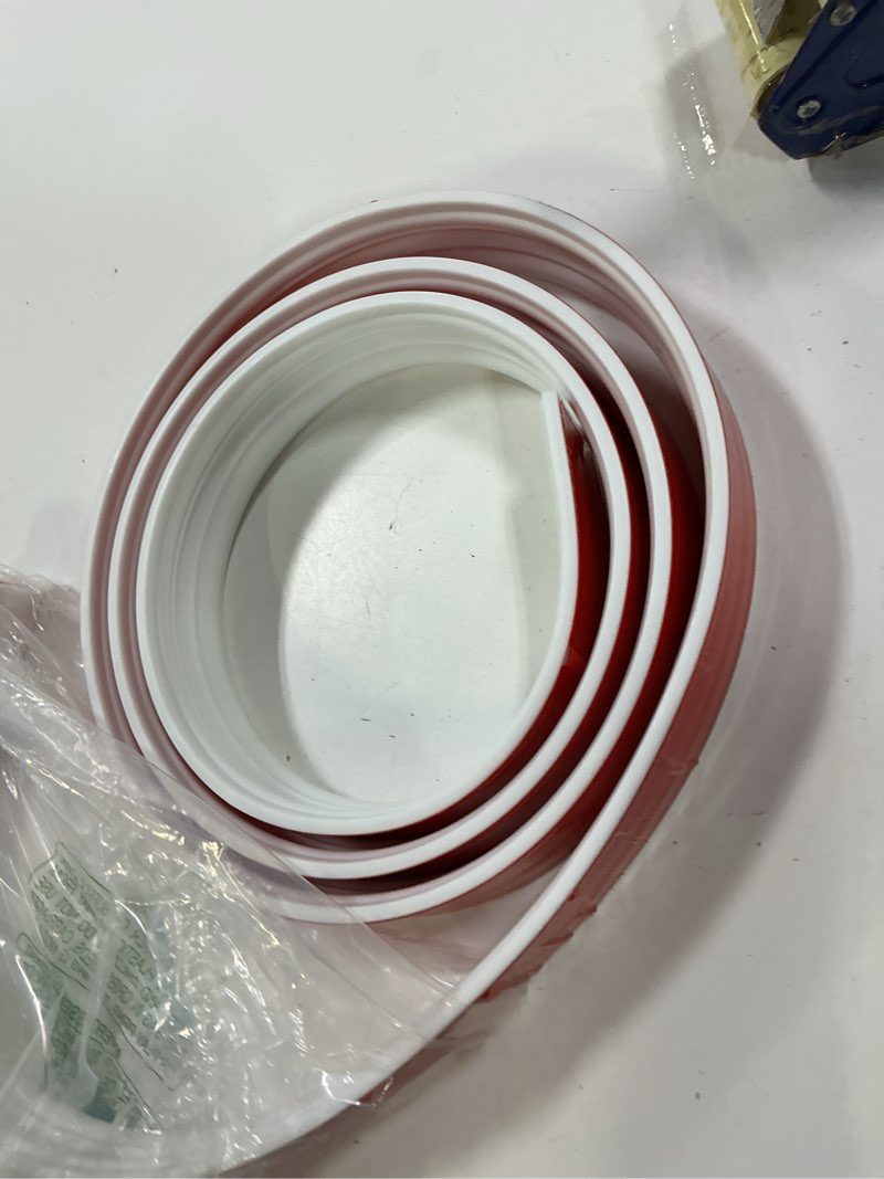 Condition photo showing Good Condition for trimold peel and stick chair rail molding, self-adhesive wall trim for home decoration & wall protection, 3m x 6cm