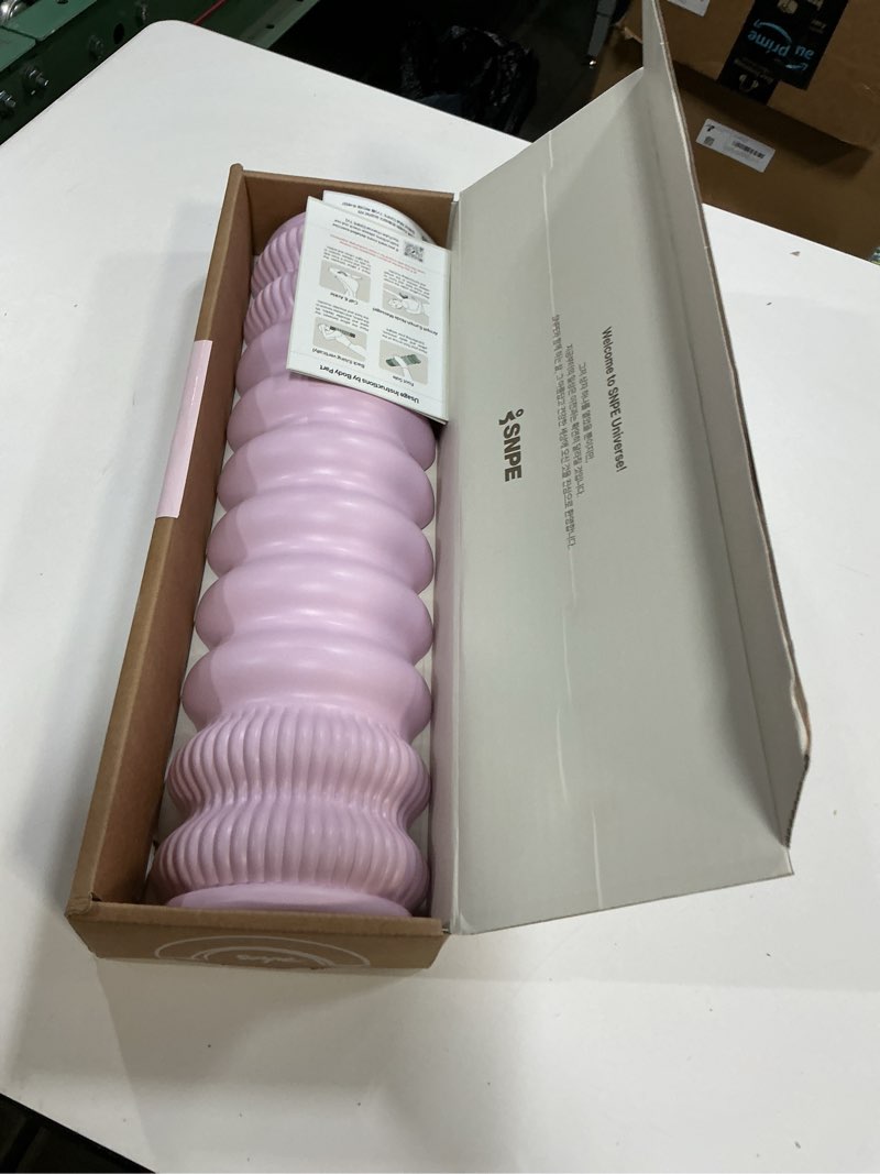 Condition photo showing New/Like New for Wave Pillow II - Spine Stretcher Massage Tool, Yoga & Piliates Spine Alignment Corrector for Back Pain Relief, Neck, Shoulder, Lower Back & Hip Massage Device (Sweet Pink) Wave Pillow Ii(sweet Pink)