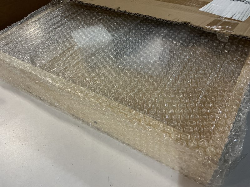 Condition photo showing Good Condition for 26''W x 21''D x 3''H Pull Out Cabinet Drawer Soft Close Slide Out Wood Organizer for Kitchen, Finished, Bottom and Side Assembly (Wood Drawer Part Width is 25inch)