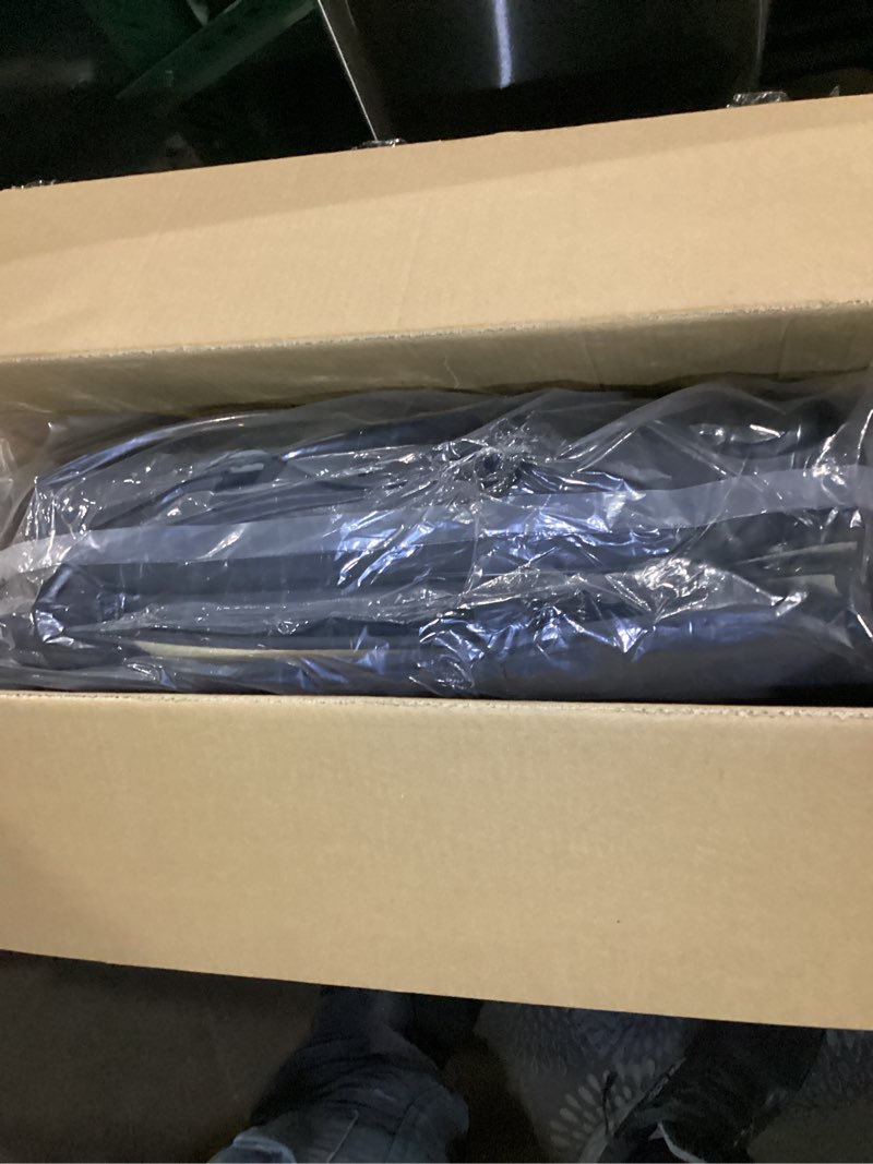 Condition photo showing Good Condition for Huidasource Black Seat Covers, Nappa Leather Car Seat Covers with Lumbar Support, Ventilation Holes, Velcro Adjustable, Airbag, Full-Coverage Seat Covers, Universal Fit for Most Cars SUV Trucks, Black
