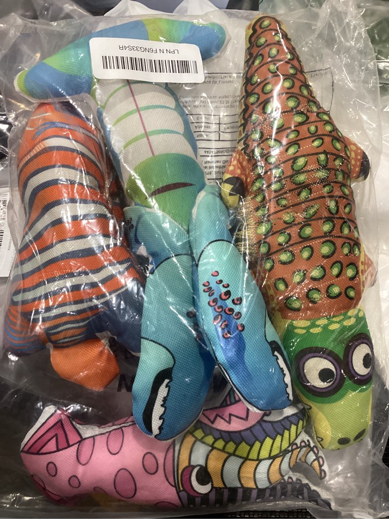 Condition photo showing Good Condition for 4 pack squeaky dog water toys, floating dog pool toys, cute dogs summer accessories for small medium large dogs