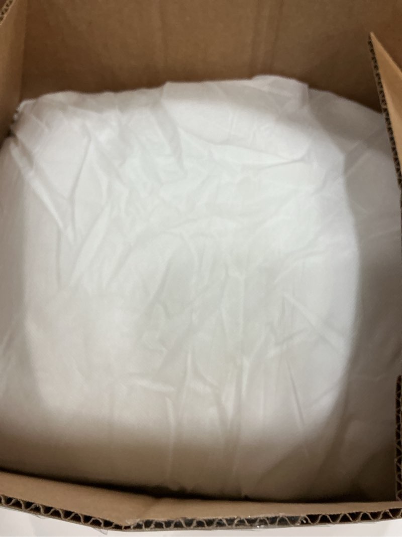 Condition photo showing Good Condition for miulee set of 2 throw pillow inserts 20x20 inches, 100% virgin filling nonwoven pillow inserts for couch sofa living room 2 20x20