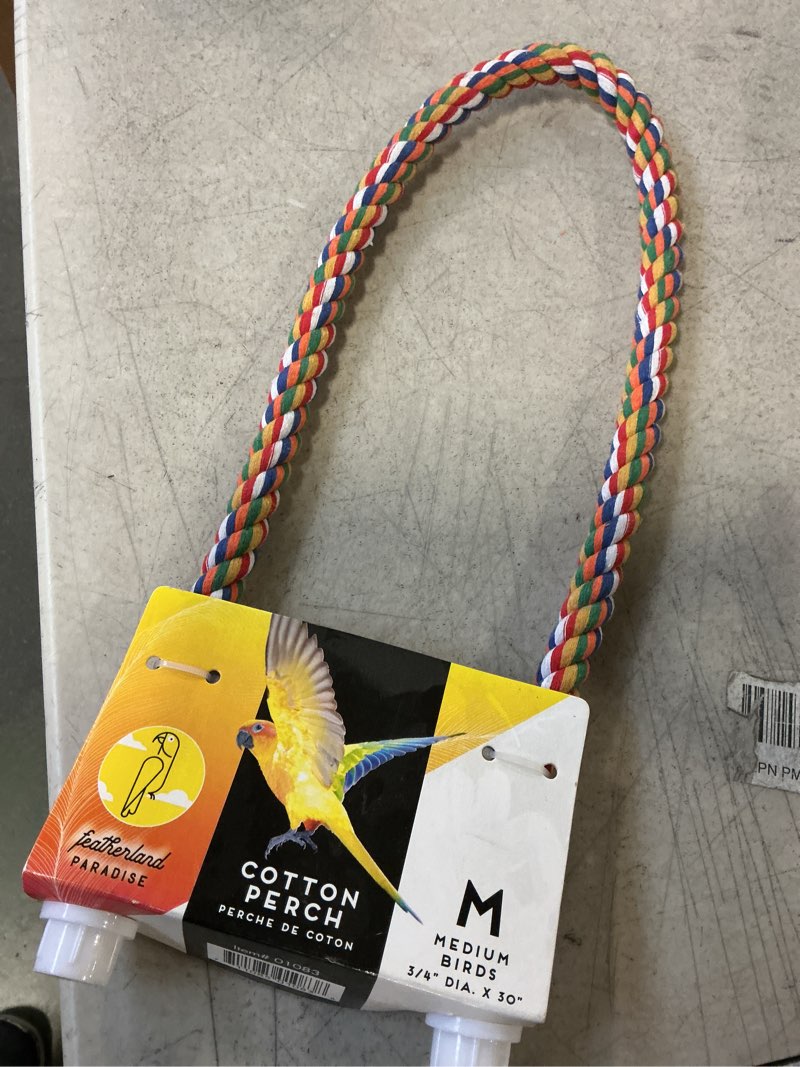 Condition photo showing New/Like New for COTTON PERCH Medium birds 3/4” Dia.30”