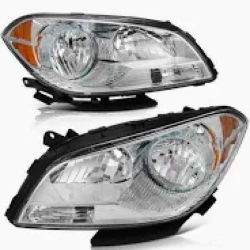 Daume Headlights Assembly Fit For 08-12 Chevy Malibu 2008 2009 2010 2011 2012 Chevy Malibu 08 09 10 