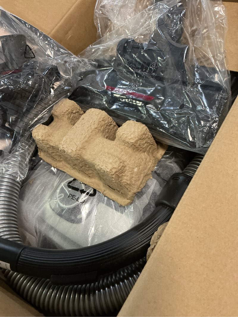 Condition photo showing Good Condition for Aspiron Canister Vacuum Cleaner, 40Kpa Bagless Vacuum Cleaners, 4QT Large Dust Cup, Double HEPA Filter, Retractable Cord, 1600W Lightweight Vacuum Cleaner with 5 Tools for Hard Floors, Cobalt