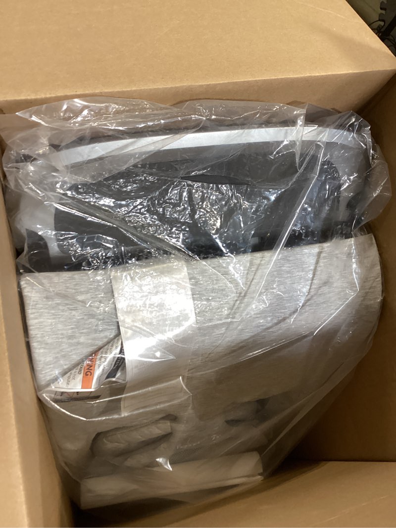Condition photo showing Good Condition for ergobaby evolve 3-in-1 bouncer, adjustable multi position baby bouncer seat, fits newborn to toddler, light grey light grey knit bouncer