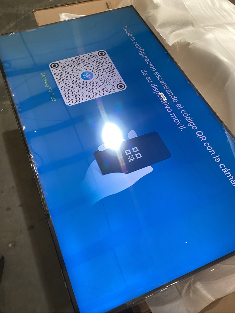 Condition photo showing New/Like New for Samsung 65-Inch Class QLED Q7F Series Samsung Vision AI Smart TV (2025 Model, 65Q7F) Quantum HDR, Object Tracking Sound Lite, Q4 AI Gen1 Processor, 4K upscaling, Gaming Hub, Alexa Built-in