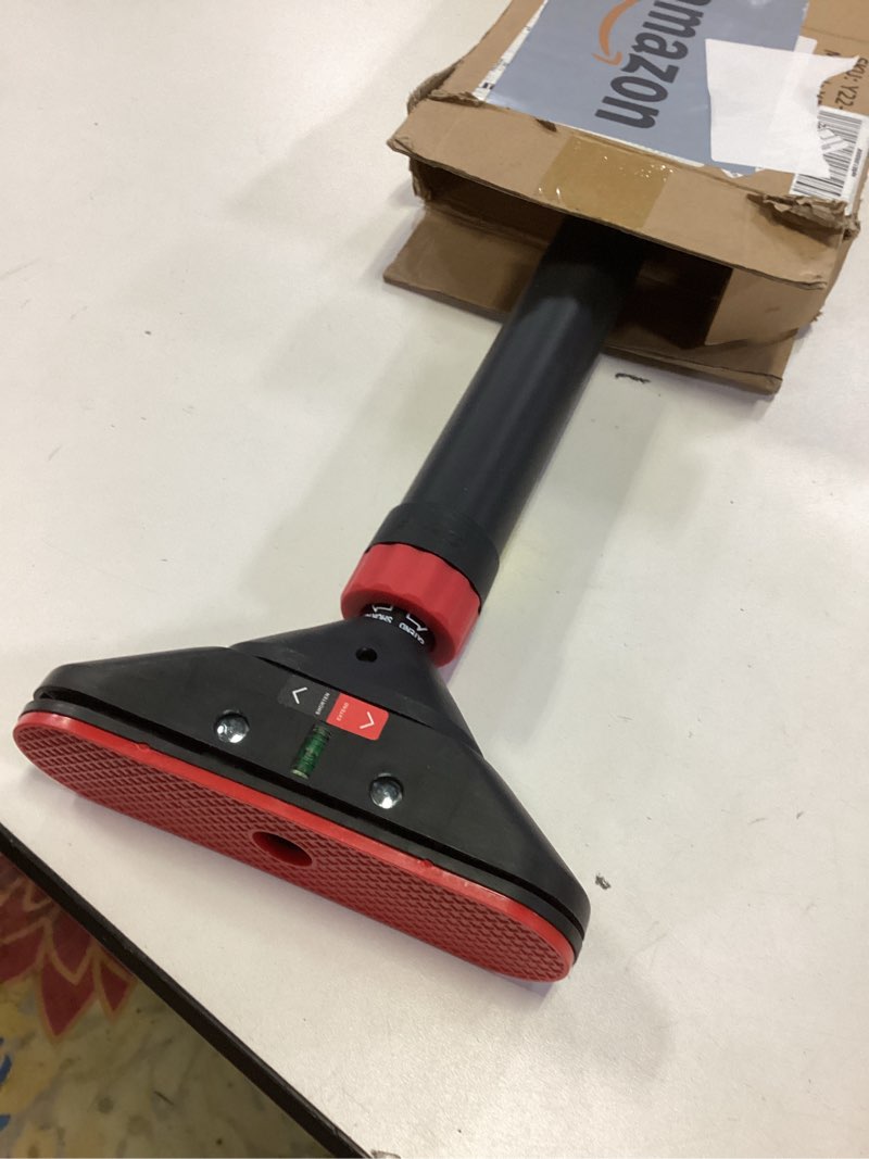 Condition photo showing Good Condition for Pull Up Bar for Doorway: Sportneer Strength Training Pull-up Bars without Screw - Adjustable Width Locking Mechanism Chin Up Bar, Thickened Steel Max Limit 440 lbs Upper Body Fitness Pullup Bars for Home (Black-Red)