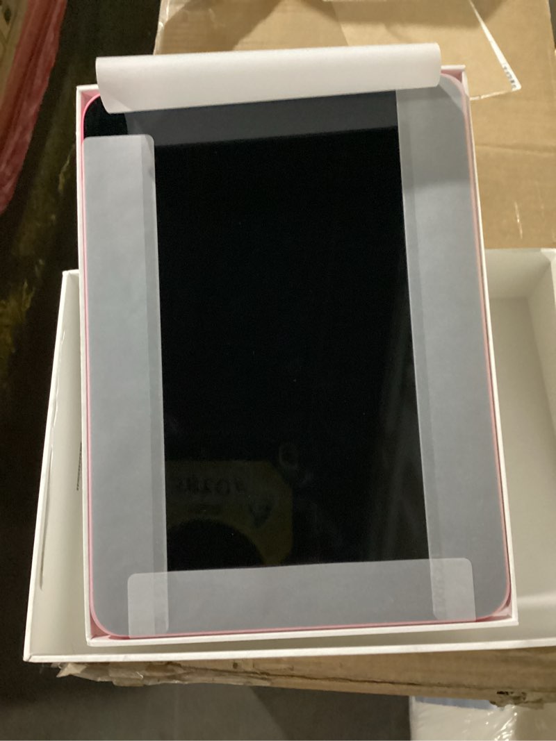 Condition photo showing As Is for Apple iPad 11-inch: A16 chip, 11-inch Model, Liquid Retina Display, 256GB, Wi-Fi 6, 12MP Front/12MP Back Camera, Touch ID, All-Day Battery Life — Pink Wi-Fi 256GB Pink Without AppleCare+