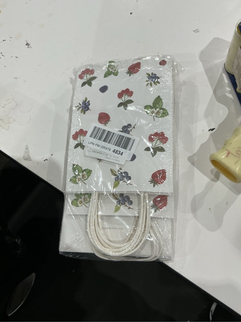 Condition photo showing Good Condition for roselush  party favor bags for blueberry birthday decorations, berry sweet baby shower decorations, blueberry baby shower - gift bags