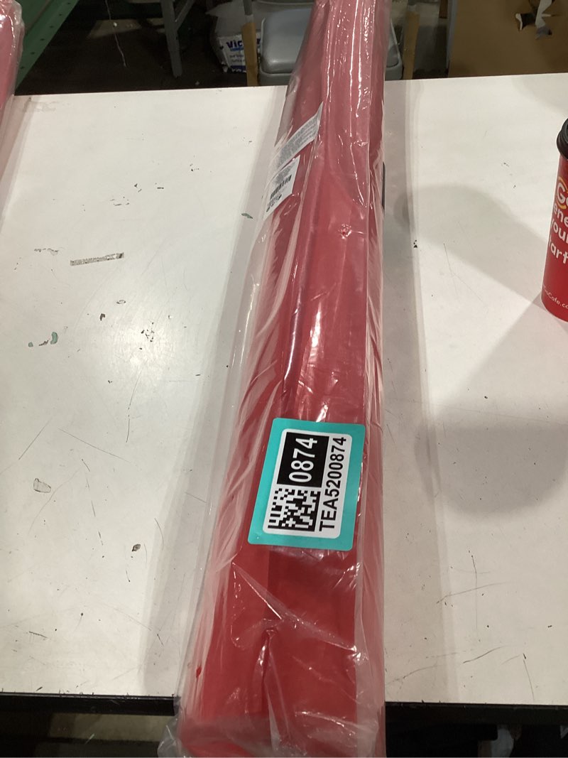 Condition photo showing New/Like New for juvale 3 ft x 100 ft red carpet runner for party decorations, wedding aisle, special events (40gsm thickness)