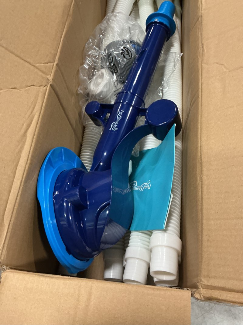 Condition photo showing New/Like New for poolstomach barracuda silent suction automatic pool cleaner for above-ground pools with 19.6ft hoses