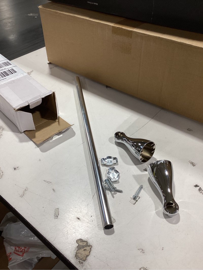 Condition photo showing As Is for Peerless PA647-24BN Precept 24 inch Towel Bar, SpotShield Brushed Nickel