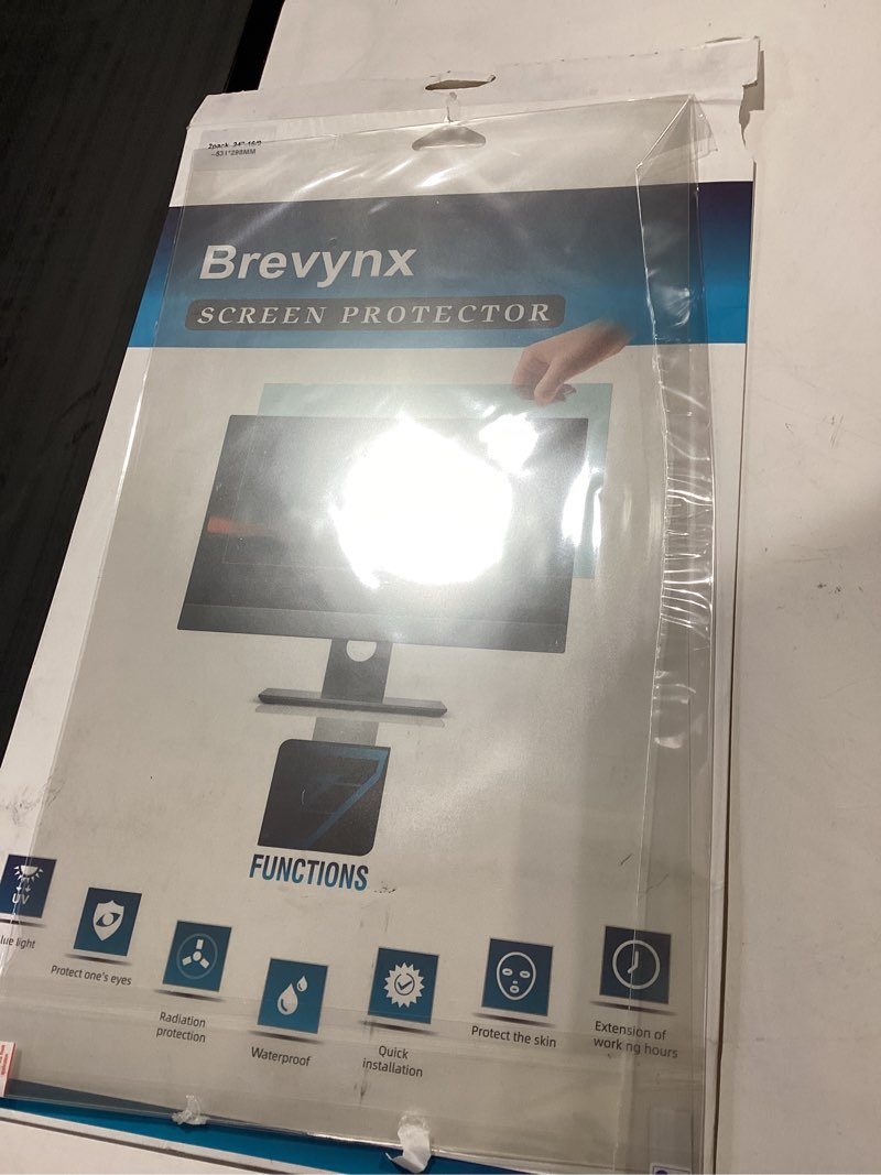 Condition photo showing Good Condition for [2 pack] 24 inch removable anti-glare blue light screen protector for 16:9 computer monitor – anti-glare, anti-scratch, pc anti-uv eye protection filter for blue 24 inch (16:9 aspect)