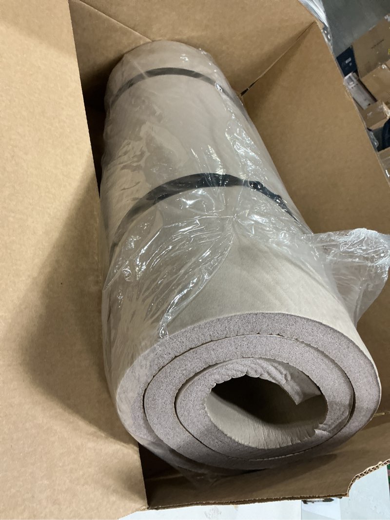 Condition photo showing Good Condition for Tone Fitness 1-Inch Thick Yoga Mat | High-Density, Non-slip Exercise Mat with Carrying Strap for Yoga, Pilates, & Home Gym Workouts | Multiple Options Wave Beige