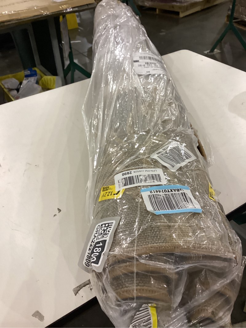 Condition photo showing New/Like New for Big brown black , area rug